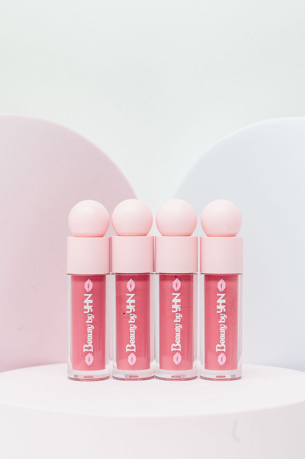 Colored lip gloss