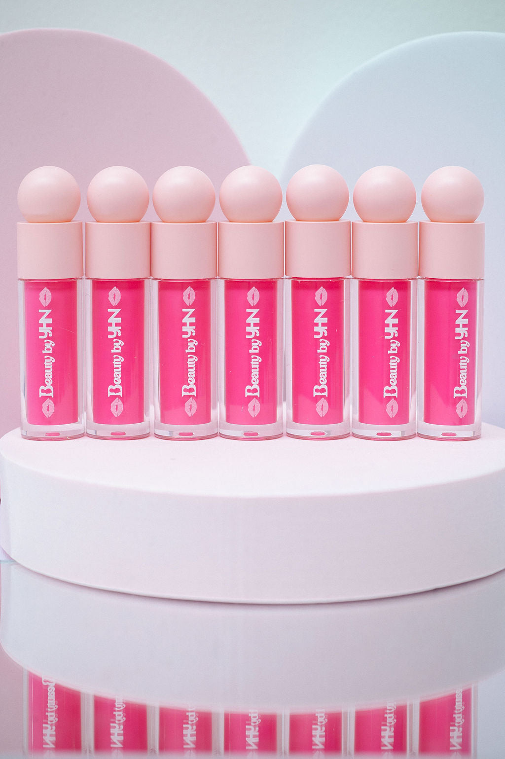 Colored lip gloss