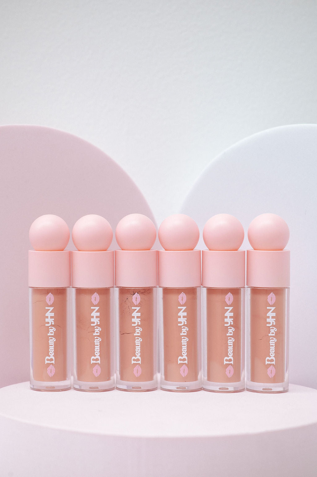 Colored lip gloss
